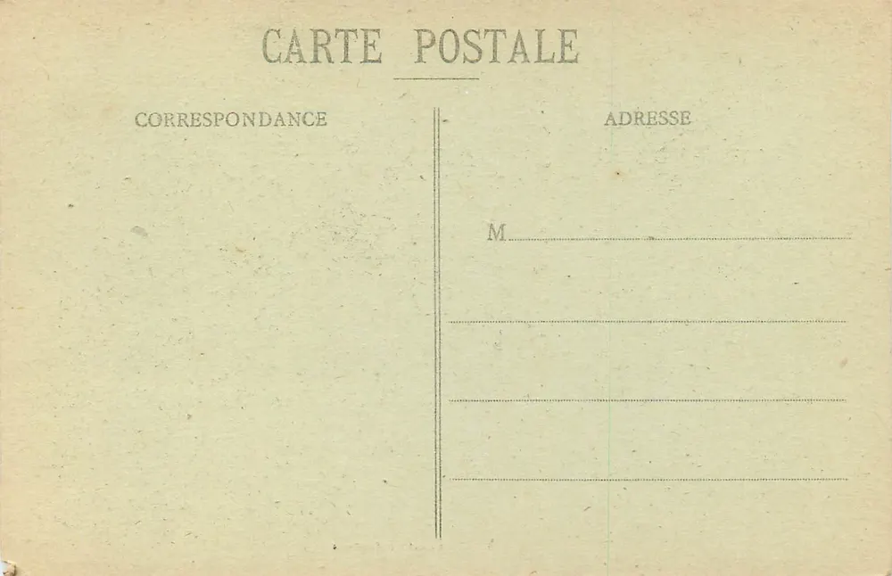 Troyes - A Fonte Argence — editor Troncœur, número de série não visível - Verso