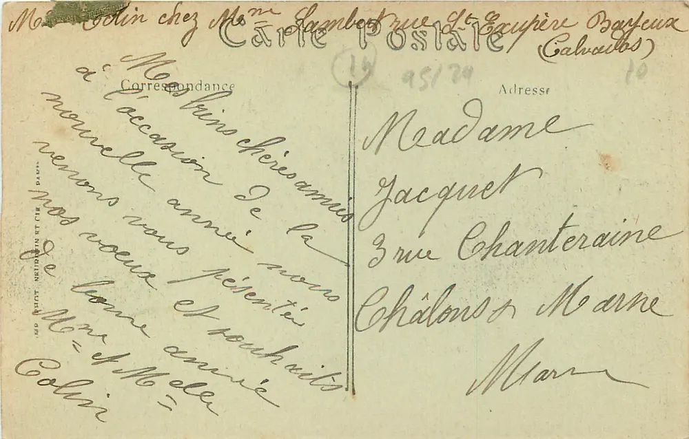 Bayeux — A Subprefeitura — ND. Phot. - Verso