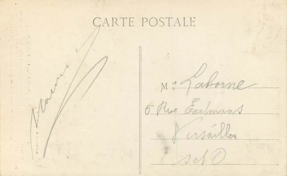 LYON - Catedral de São João — Estilo gótico de diversas épocas. Editor S. FARGES, LYON, n° 5489. - Verso