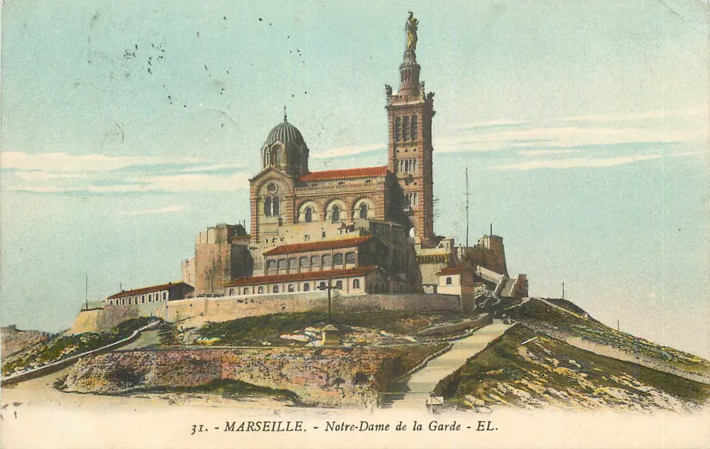 Marseille - Nossa Senhora da Guarda - EL. - N°31 - Frente