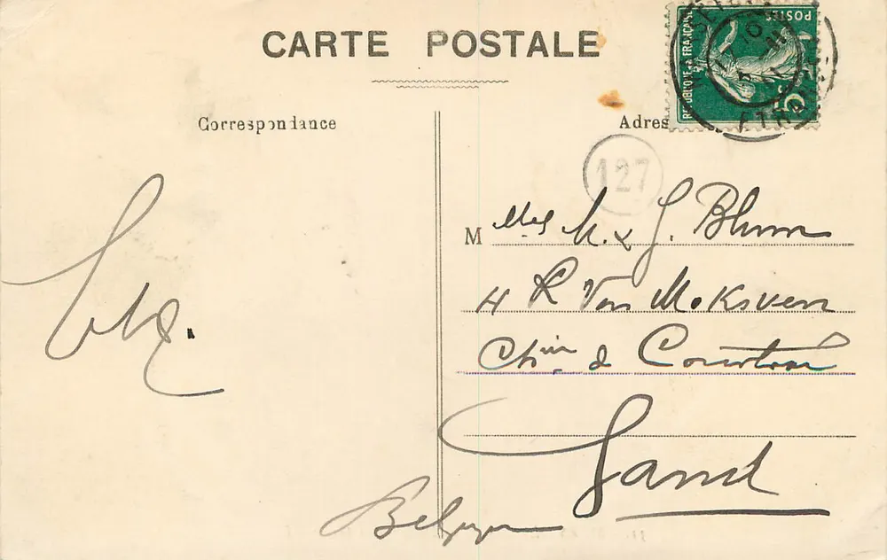 Marseille - Nossa Senhora da Guarda - EL. - N°31 - Verso
