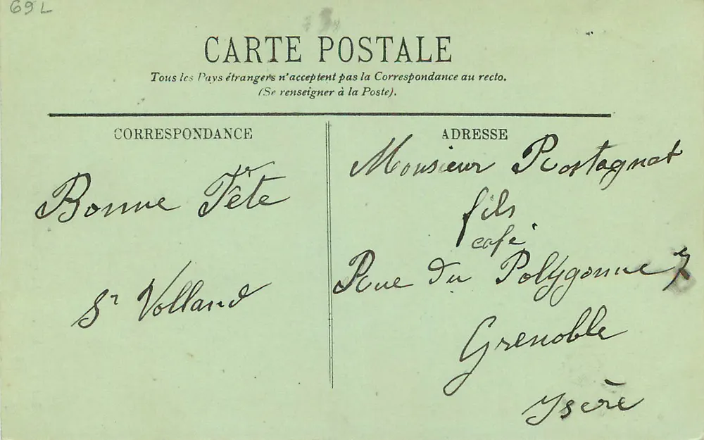LYON — Nossa Senhora de Fourvière — LL. — 180 - Verso