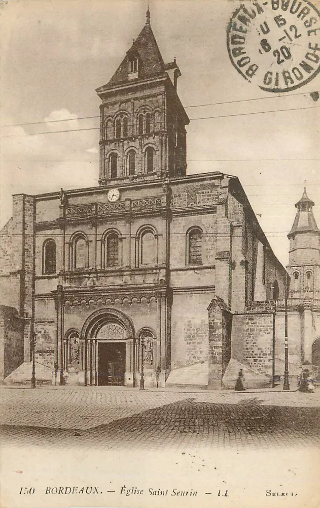 Bordeaux — La Chiesa di San Severino — L.L. Sélect - Recto