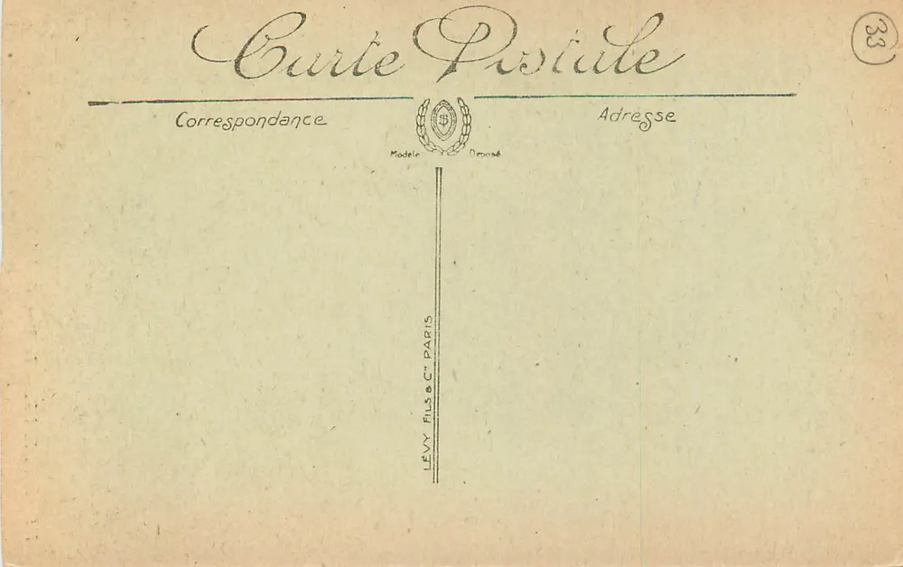 Bordeaux — La Porte du Palais — Selecta - Verso