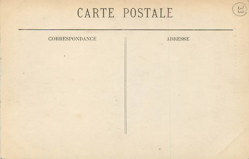 A Grande Campana — Bordeaux — editor BR 314 - Verso