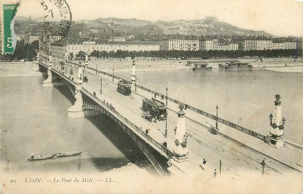 LYON — O Ponte do Meio-dia — LL. - Frente