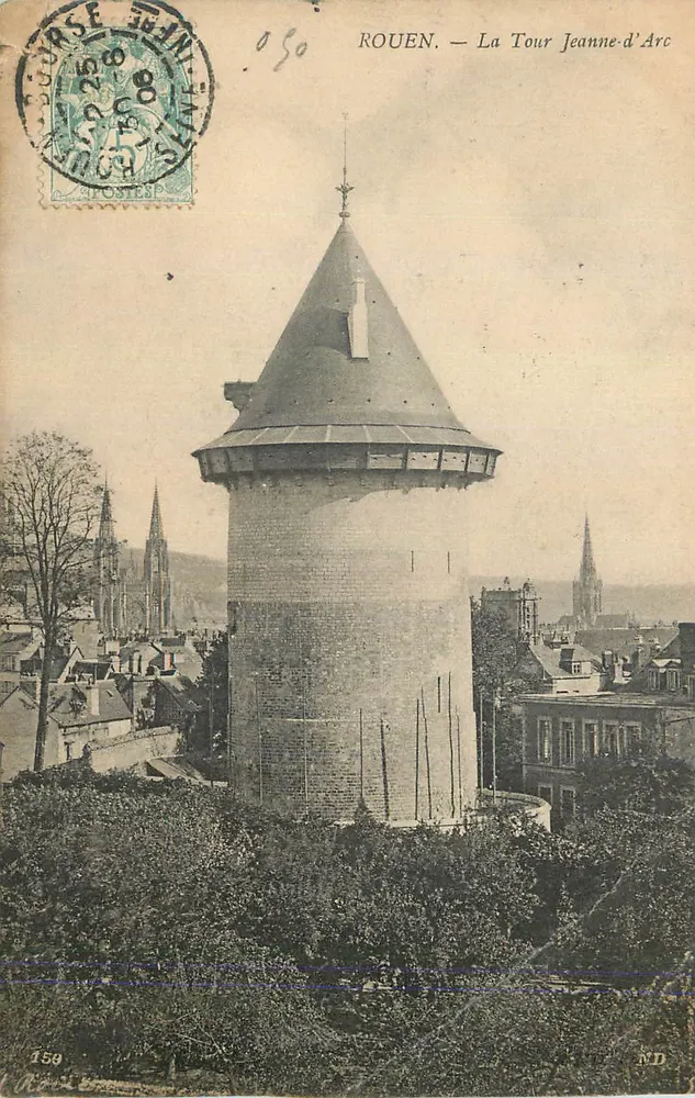 ROUEN. — De Toren van Jeanne d'Arc — Uitgever ND, n° 159 - Voorkant