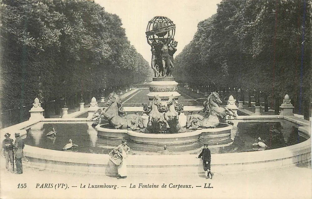 Paris (VIe) — Der Luxembourg — Die Fontaine de Carpeaux — LL. - Vorderseite