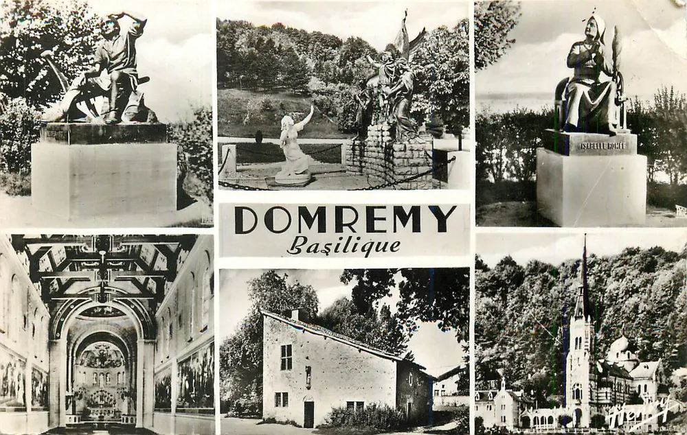 Domméry — Basilique — Éditions Henry, Nancy, n° 740 B - Recto