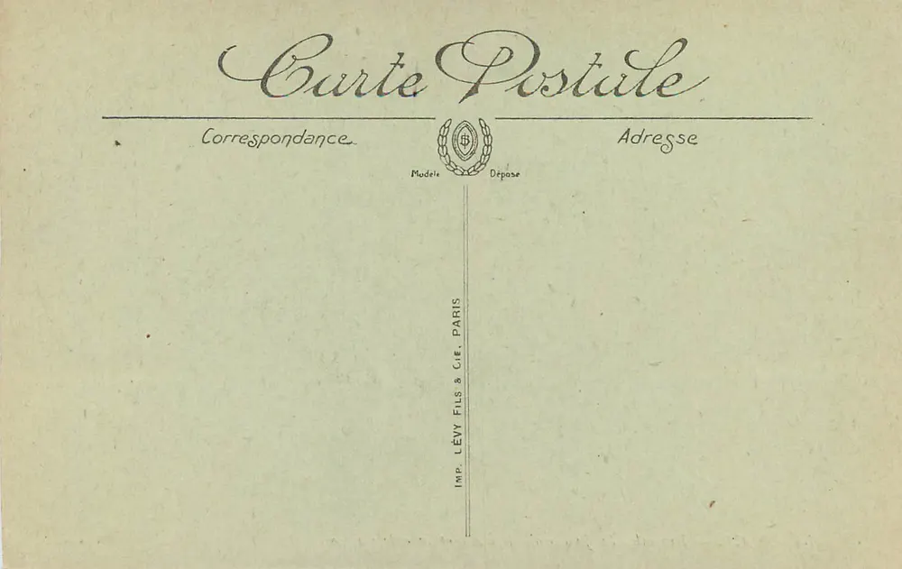 Nice — Ensemble du Jardin du Roi Albert Ier et le Casino — SELECTA - Verso