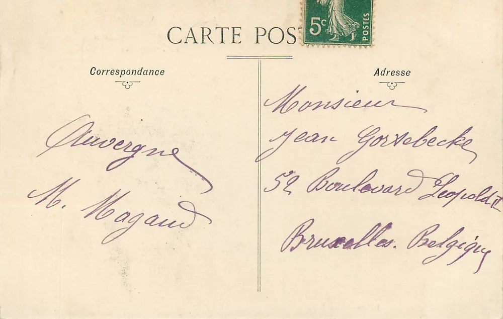 Abside der Kirche von Royat-les-Bains — (P.-de-D.) — L'Hirondelle - Paris, n°564 - Rückseite