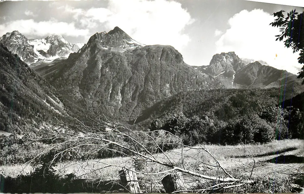Tal des Haut-Bréda und die Sept-Laux — Allevard-les-Bains (Isère) — Editions « LA CIGOGNE » - Vorderseite