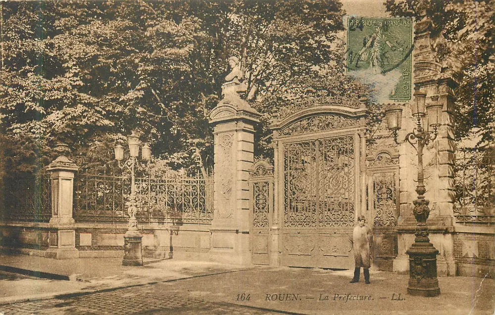 ROUEN — A Prefeitura — LL. — n° 164 - Frente