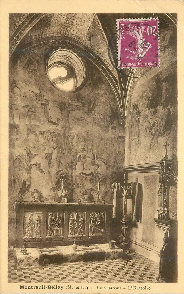 Montreuil-Bellay (M.-et-L.) — Das Schloss — Das Oratorium - Vorderseite