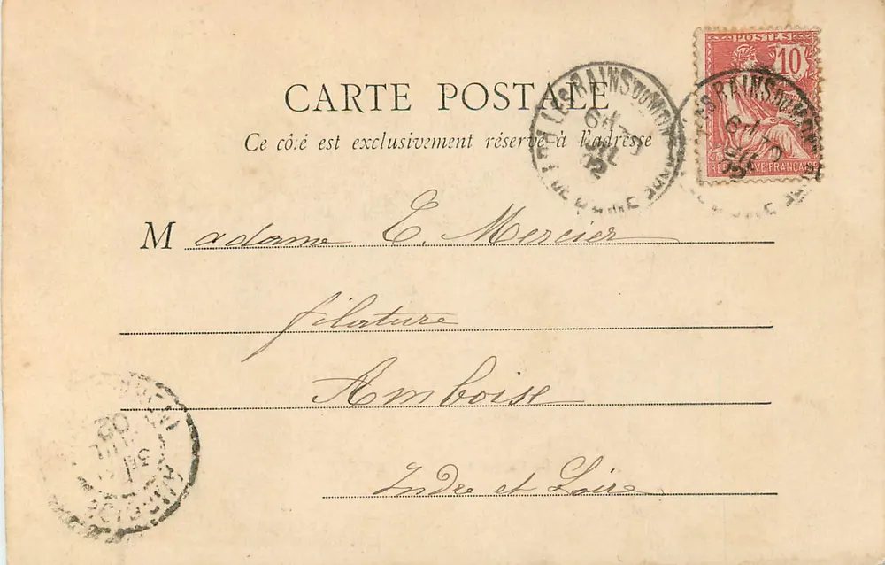 O Capucino — Mont-Dore — B.F., Paris - Verso
