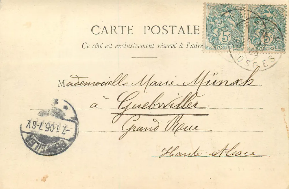 Salt-cellier — Faïence de Sainte-Porchaire — éditeur non visible - Verso