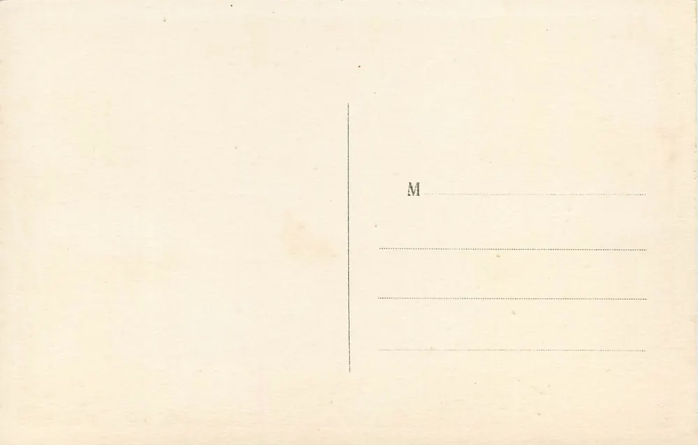 Forêt de Fontainebleau — Défilé de Vaucouleurs (Rocher Cassepot) — n°121 - Rückseite