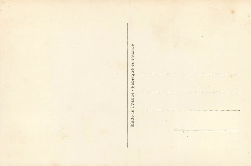 Paris - Louvre - Les Guichets — editor P.C. n°227 - Verso