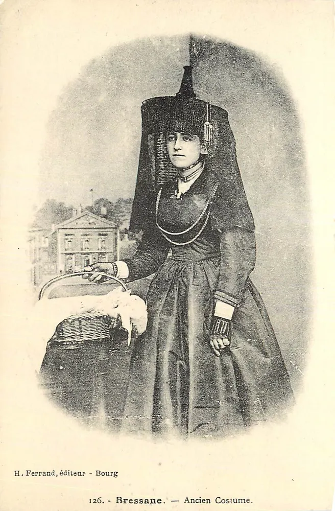 Bressane — Altes Kleidungsstück — H. Ferrand, Verlag - Bourg - Vorderseite