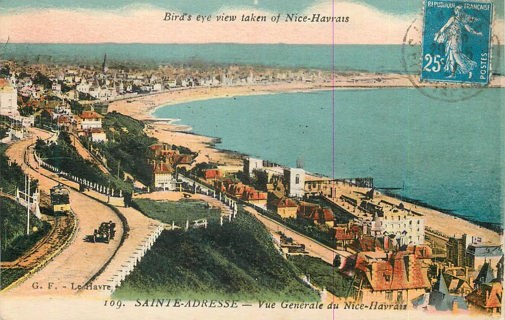 Nice-Havrais — Allgemeine Ansicht — G. F. - Le Havre, n°109 - Vorderseite