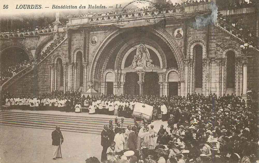 Lourdes — Bênção dos Doentes — LL - Frente