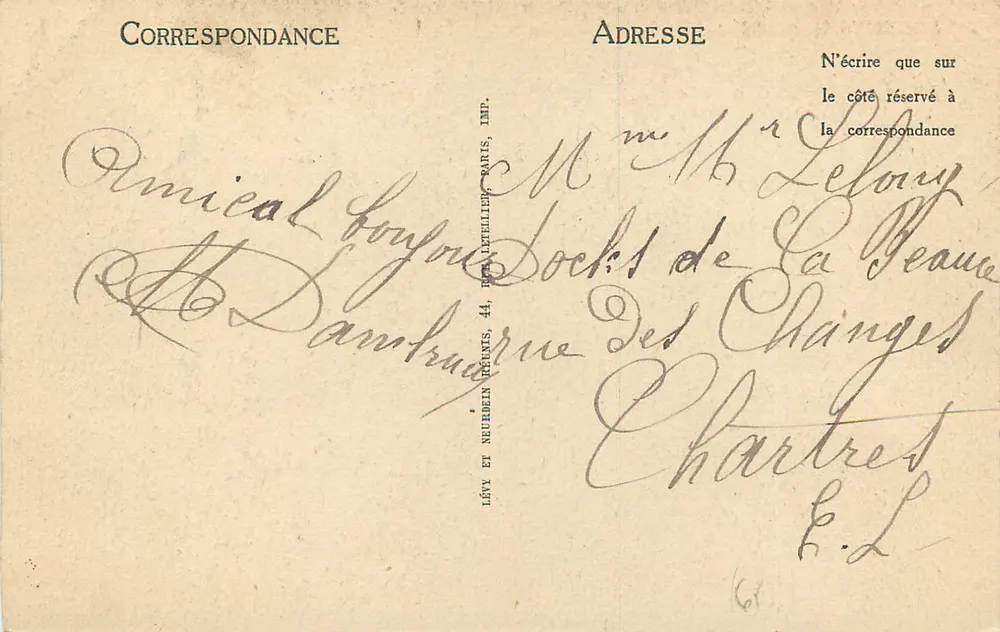 Lourdes — Bênção dos Doentes — LL - Verso