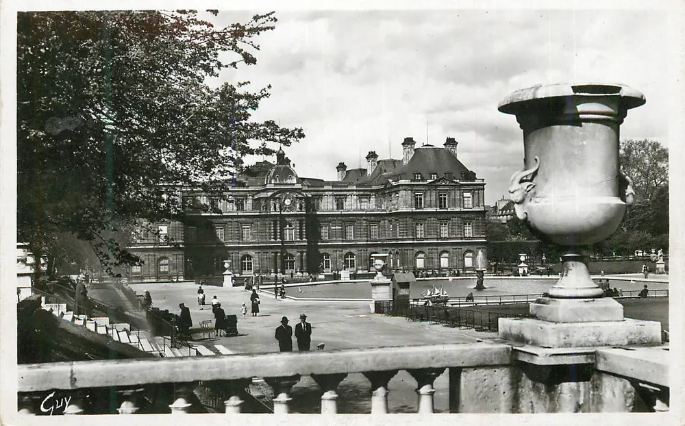 Der Luxembourg-Garten — Paris — Verlag A. I. Fonte - Vorderseite