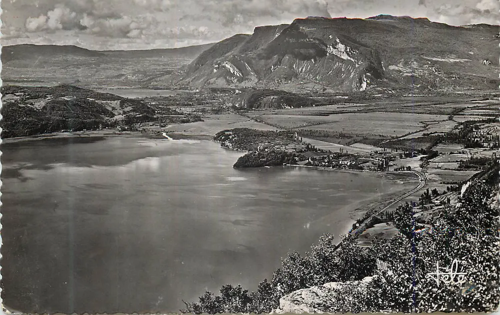 Baía de Châtillon — Vista panorâmica — Edições Aix-les-Bains - Frente