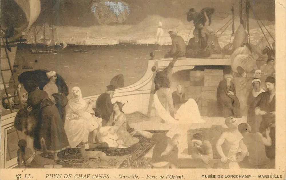 Tor des Ostens — Puvis de Chavannes — Musée de Longchamp, Marseille - Vorderseite