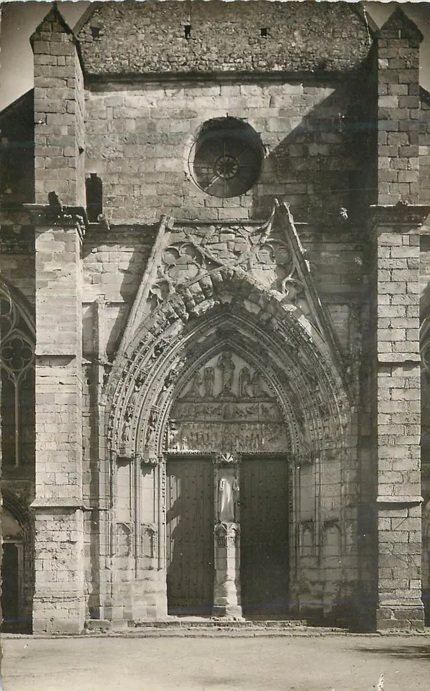Saint-Sulpice-de-Favières — Le Portail — Édition LAPIE - Recto