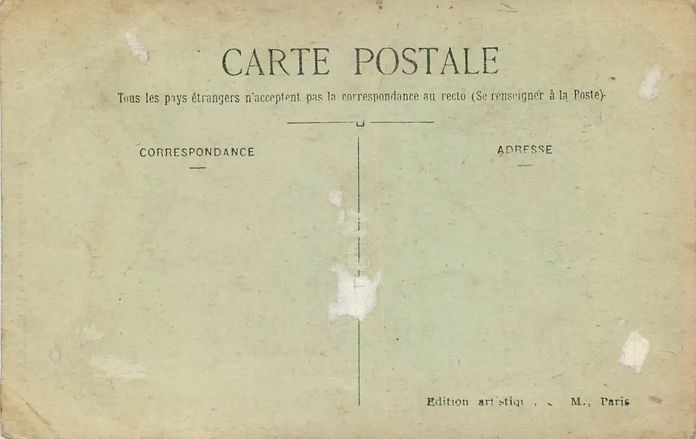 Évreux (Eure) — La Cathédrale — Le Portail Nord — C. M. - Verso