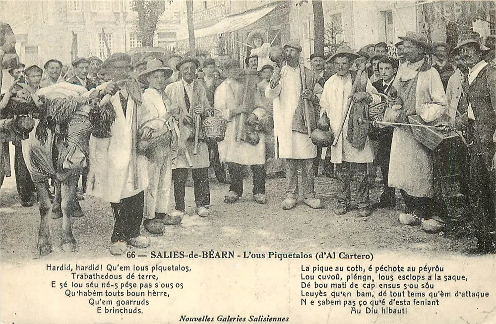 Salies-de-Béarn — Les Piquetalos — Nouvelles Galeries Salisiennes - Vorderseite