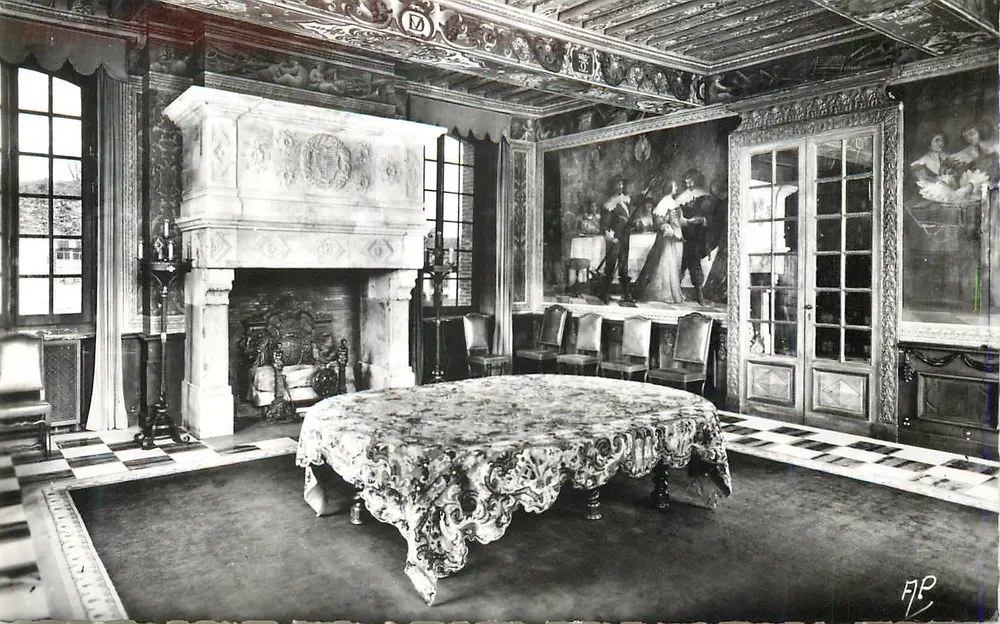 Schloss Gros-Bois — Speisesaal — Éditions d'Art A.P. - Vorderseite