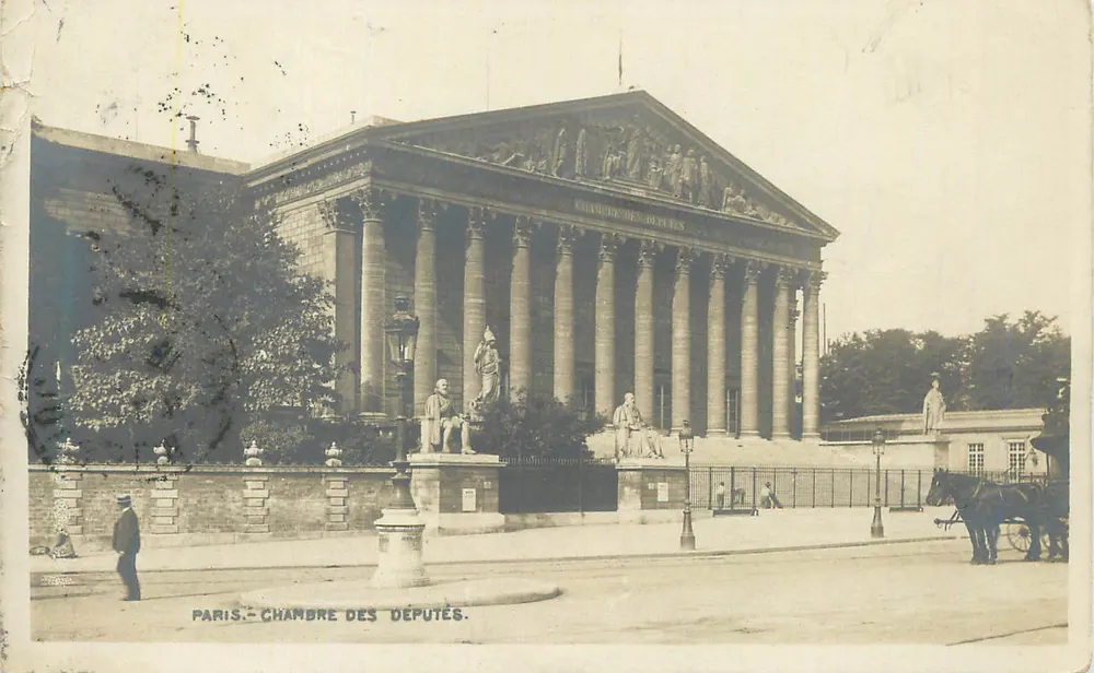 Paris — Chambre des Députés — éditeur inconnu - Frente