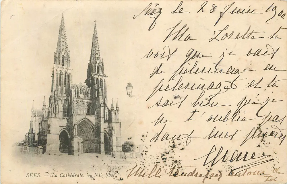 Sées — La Cattedrale — ND. Phot. - Recto