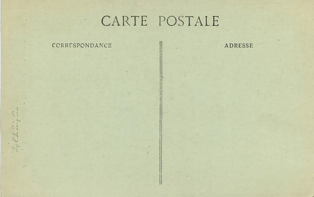 Paris — Jardim das Plantas — Fonte Médicis, Polipheme prestes a esmagar Acis e Galatéia, por Ottin - Verso