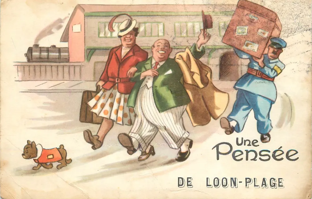 Uma Pensada — De Loon-Plage — A Rosa - Frente