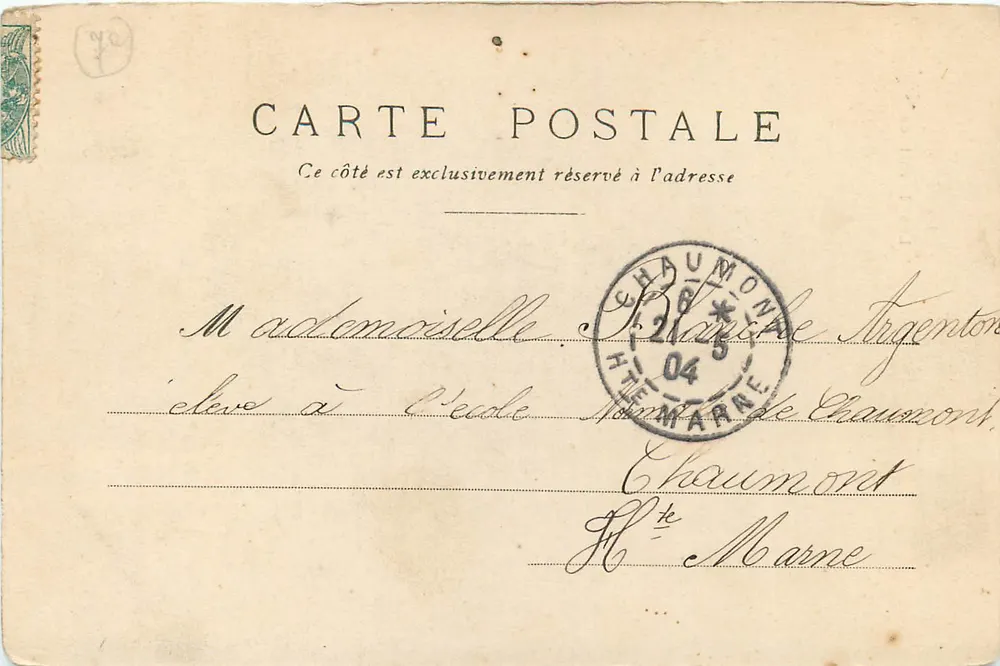 Les Invalides — Paris — editor Borgaut & Marcel, n°18 - Verso