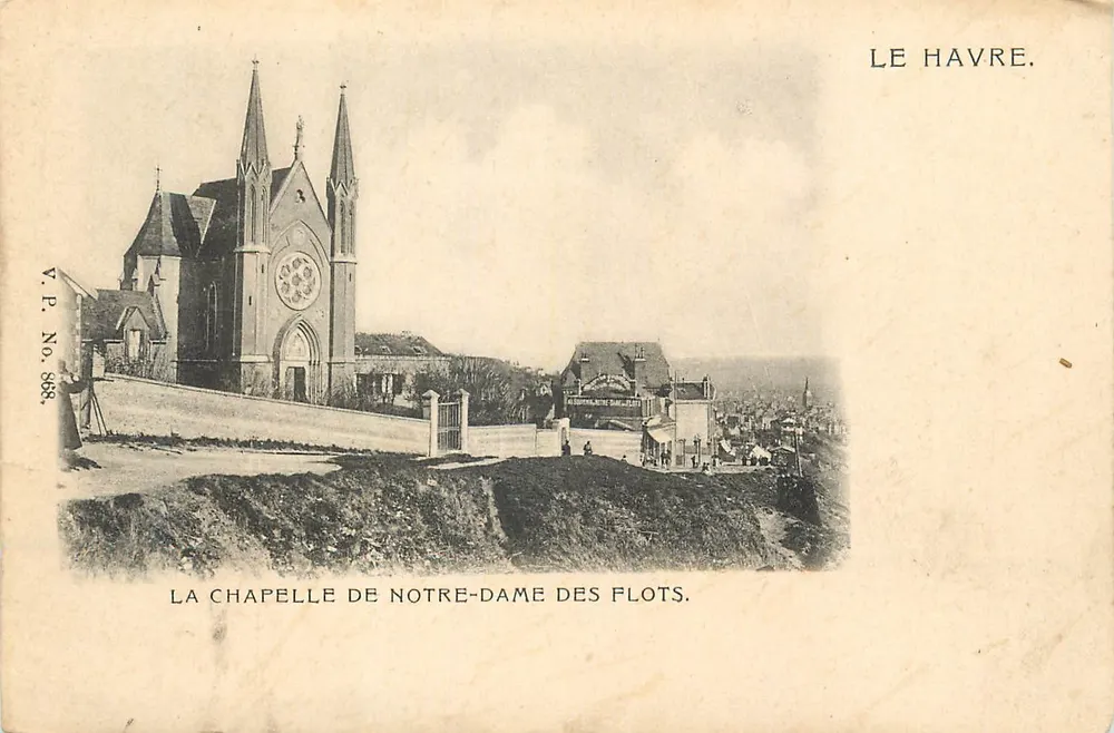 La chapelle de Notre-Dame des Flots — Le Havre — V.P. No. 868 - Recto