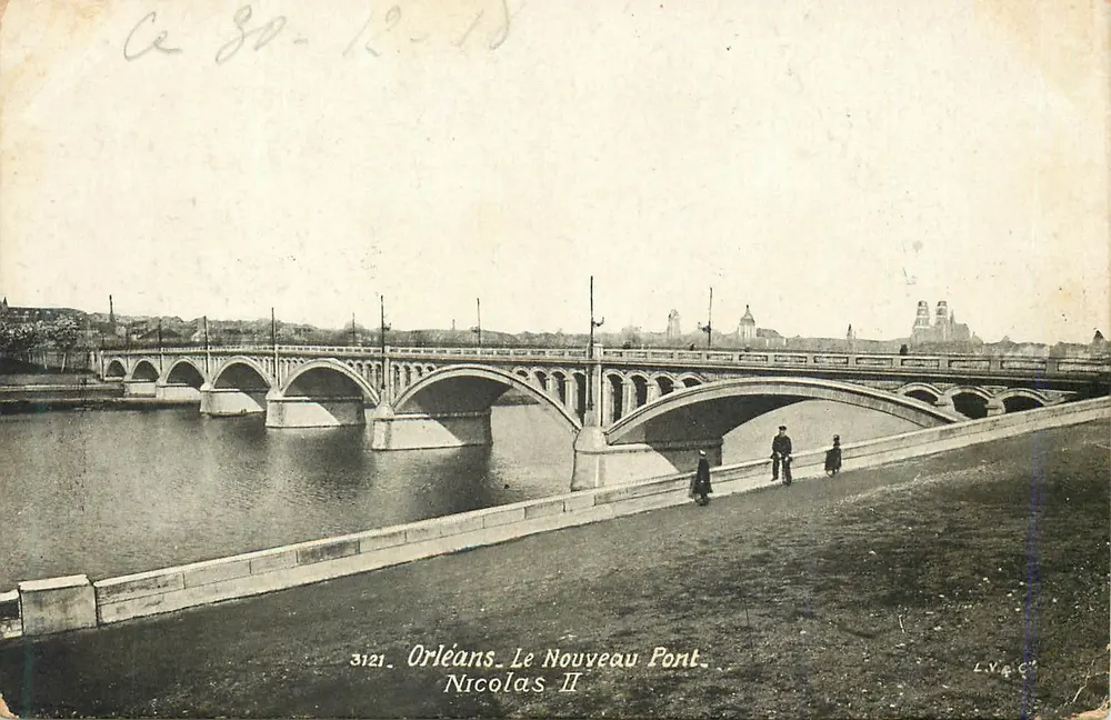 Orléans — Le Nouveau Pont — Nicolas II, n° 3121 - Recto