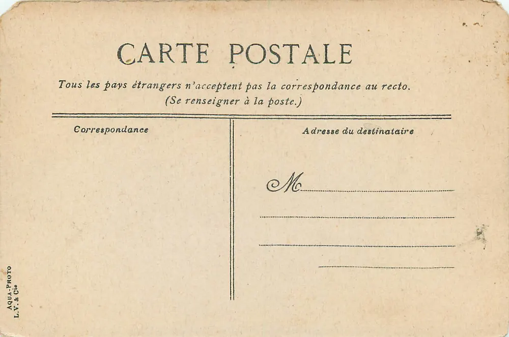 Versalles - Parc du petit Trianon - La Ferme — editor L.V. RE - Reverso