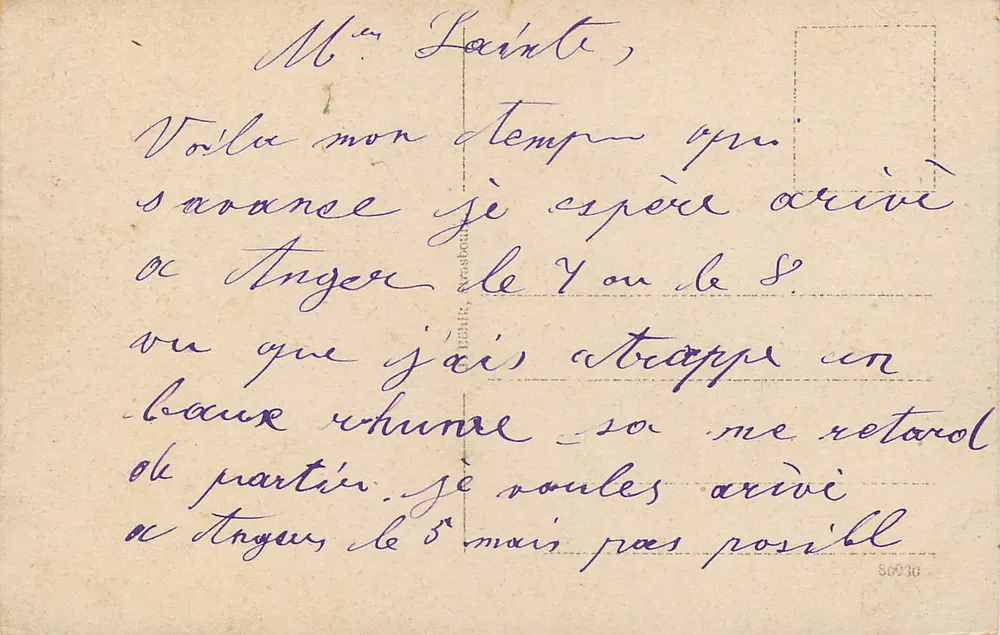 Strasbourg — Casa Kammerzell — Rodeks - Verso