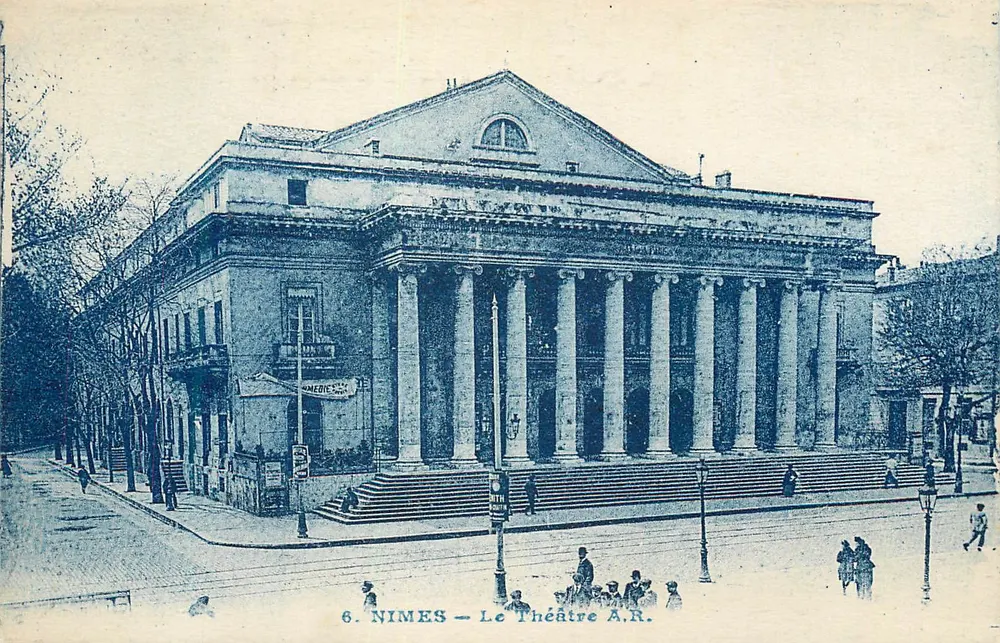 Nîmes — O Teatro A.R. — Editor desconhecido, n°6 - Frente
