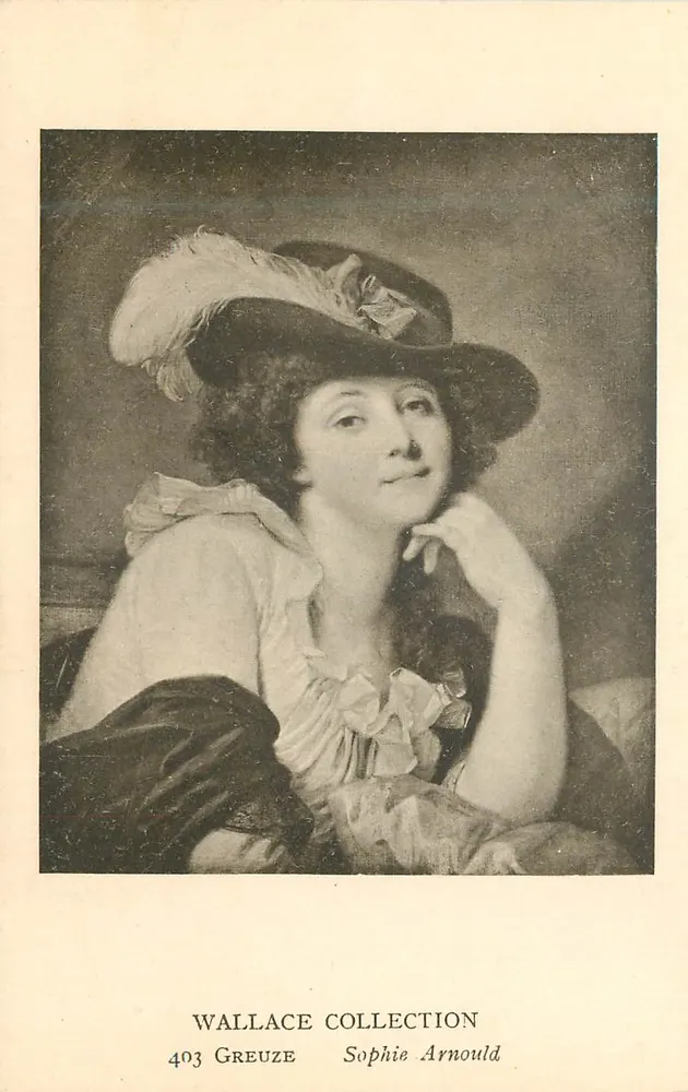 Sophie Arnould — Retrato — Coleção Wallace, n°403 - Frente
