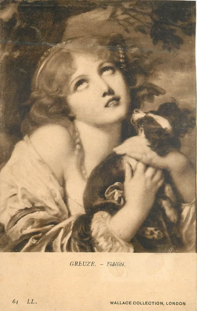 Fidélité — Greuze — Wallace Collection, London - Recto