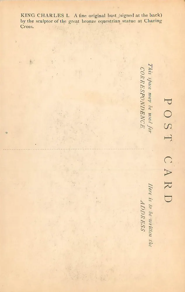 Buste de Charles Ier — marbre, daté 1631 — Victoria and Albert Museum, Londres — éditeur : Oxford University Press, n° A.13 - Verso