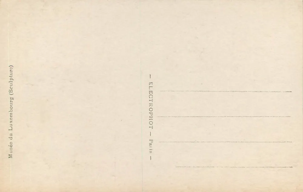 Une trouvaille à Pompeï — H. Moulin — Musée du Luxembourg - Verso