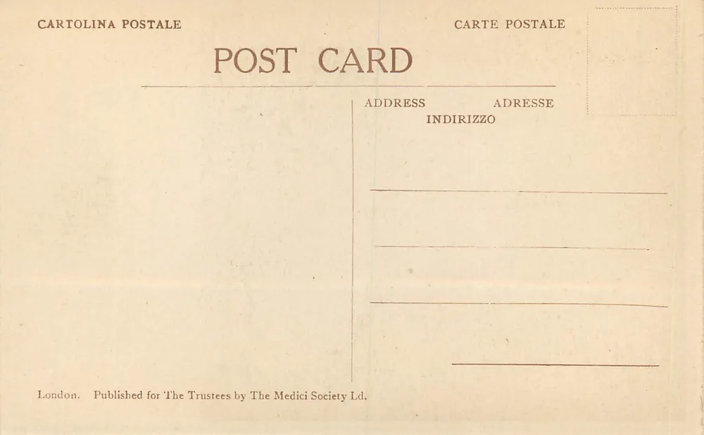 Oliver Goldsmith — ritratto di Reynolds — National Portrait Gallery (130) - Verso