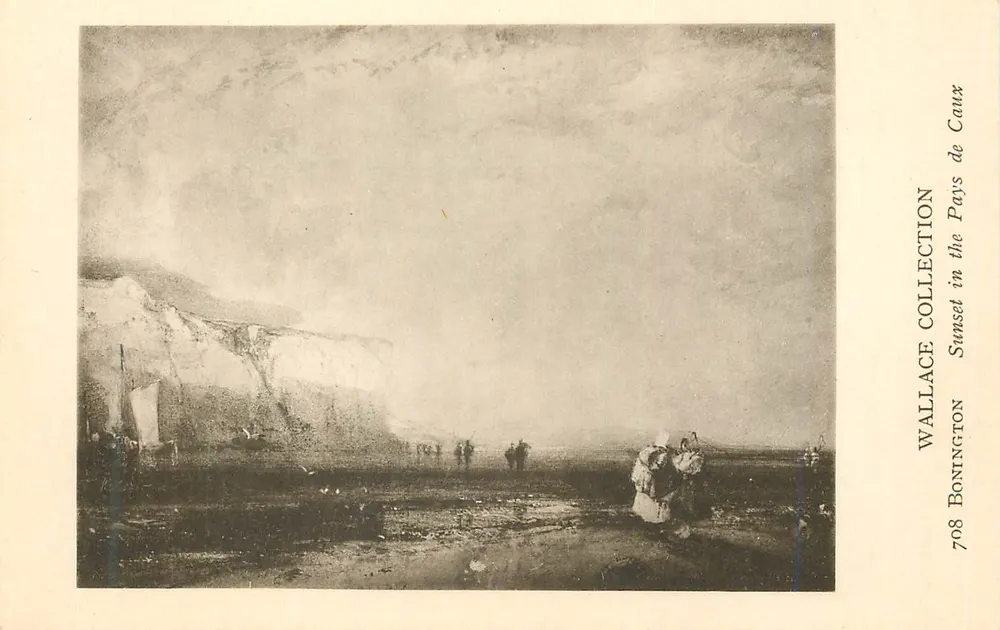 Caux de Pays — Coucher de soleil — Wallace Collection, n°708 - Recto