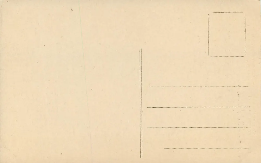 Abtei Saint-Vandrille — Die Große Tür Louis XV — Delamare, Nr. 503 - Rückseite